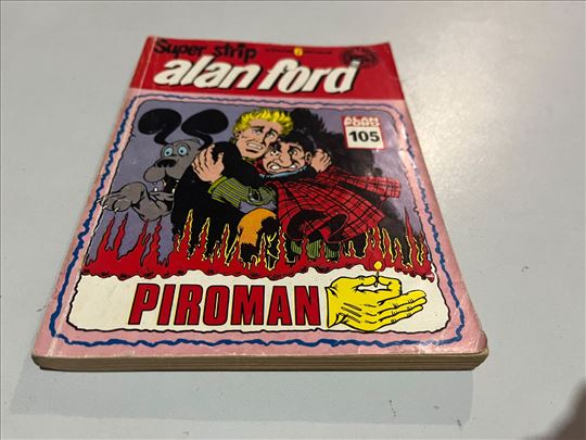 Piroman 105 Alan Ford Super strip