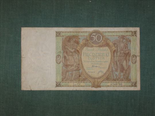 50 Zlotych 1929