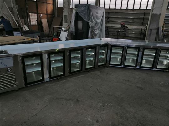 Hladni stolovi i sudopere za ugradnju u šankove