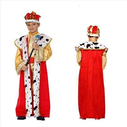 Kralj Princ car kostim za kralja za decu deciji 2