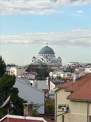 Vračar, Lekino Brdo, LUX, 40m2, pogled na Hram