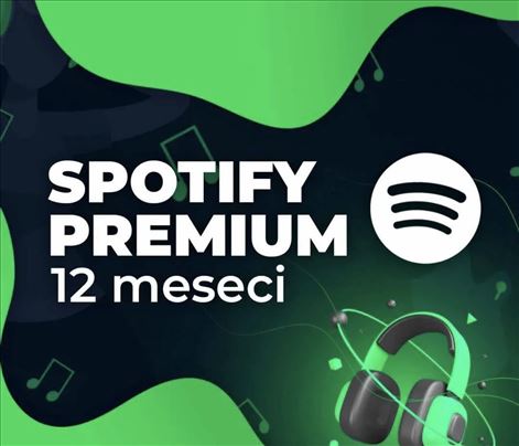 Spotify Premium nalog / 12 meseci / godina