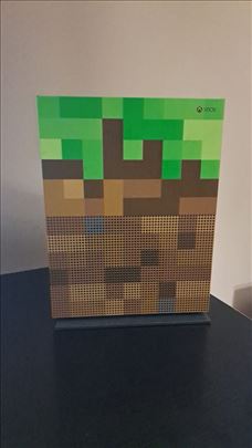 Xbox One s minecraft limited edition 