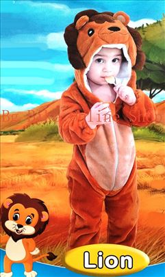 Lav lavic lion kostim za malu decu bebe zivotinj