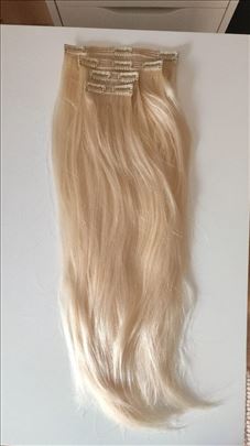 Nadogradnja prirodne kose plava 50cm