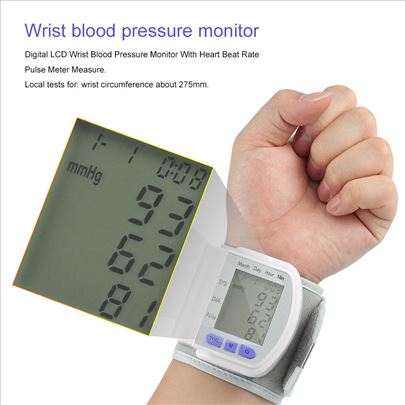 Merač krvnog pritiska + toplomer - traka 