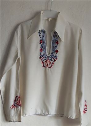 Vintage etno u hipi stilu vezena bluza vel. M