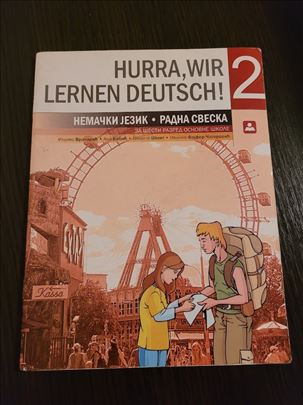 Hurra Wir lernen Deutsch! 2, Radna sveska 6 razred