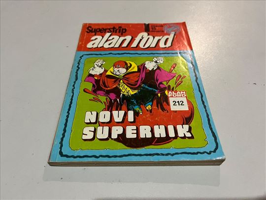 Novi superhik 212 Alan Ford Superstrip