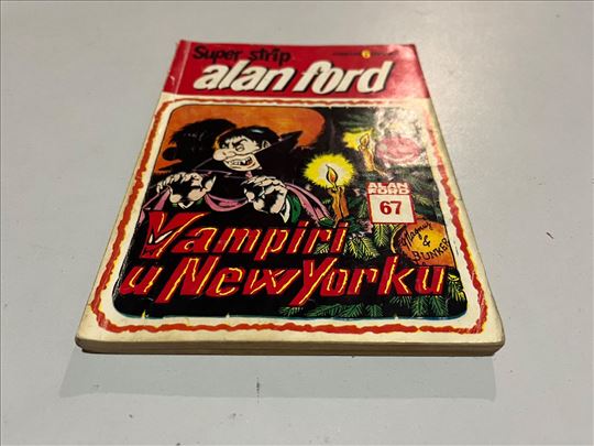 Vampiri u New Yorku 67 Alan Ford Superstrip