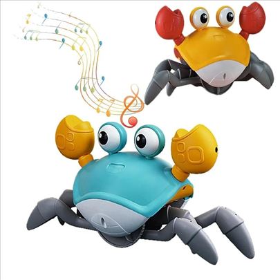 Šetajuća kraba sa muzikom i senzorom pokreta