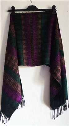 Topli mekani šal 190 x 45 cm