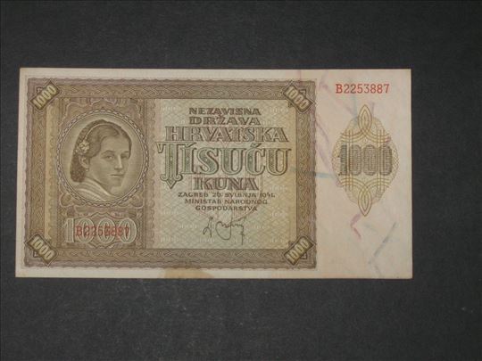 1000 Kuna 1941