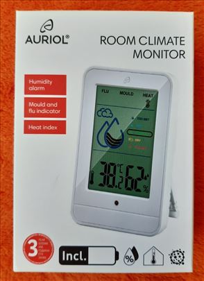 Monitor klime u prostoriji Auriol 