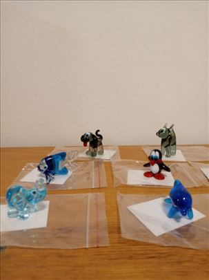 Murano staklene figure, nove