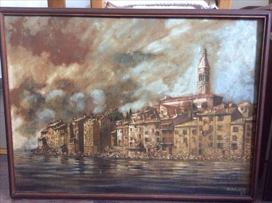 Rovinj, 60X45cm, 1987. god