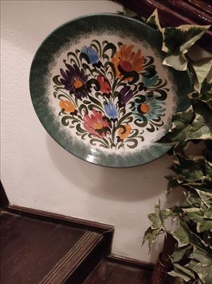 Zidni ukrasni tanjir, precnika  35cm,keramika