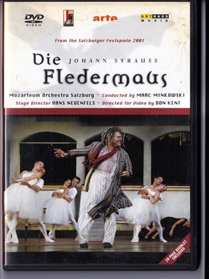 Die Fledermaus (Šišmiš)-film operata-DVD original 