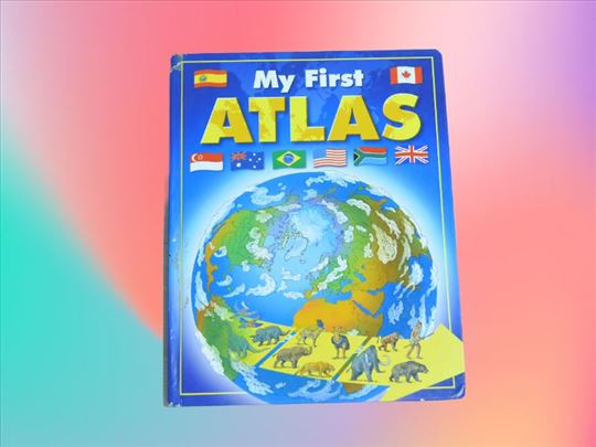 Moj prvi atlas za decu na engleskom