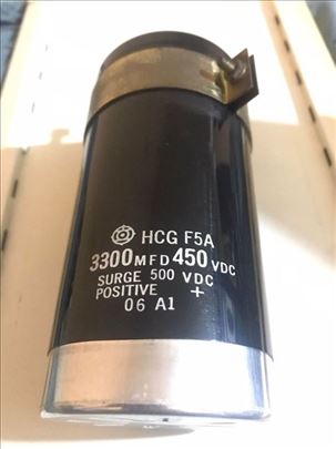 Hitachi 3300MFD 450VDC HCG-F 5A HCGF5A