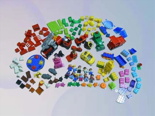 LEGO Duplo Kockice Ogroman Lot, Vozila, Ljudi, koc