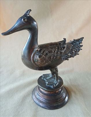 Figura patke, bronza