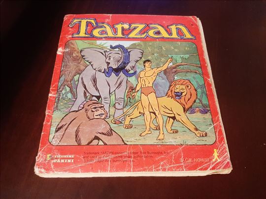 Tarzan album Decje novine delimicno popunjen  