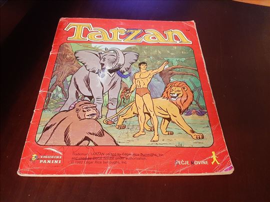 Tarzan Panini Dečje novine album sa sličicama polo