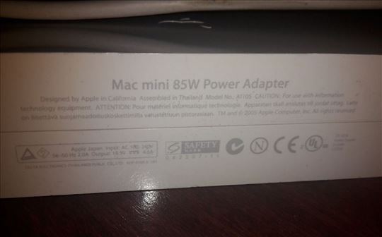 Mac mini 85W Power adapter (18.V, 4.6A) A1105