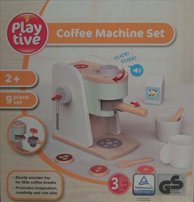 Aparat za kafu drvena igračka