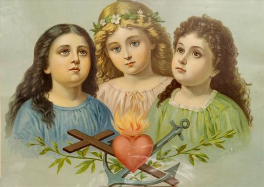 Vintage Reprodukcija: Vera, Nada i Ljubav Unesite