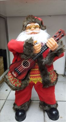 Deda Mraz sa gitarom nov veliki Deda Mraz 60 cm