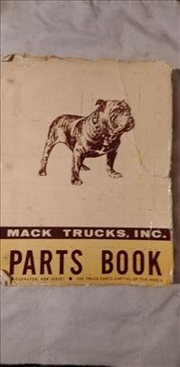 Knjiga: Katalog rezervnih delova za kamione Mack A