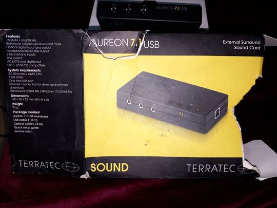 AUREON 7.1 USB zvučna kartica