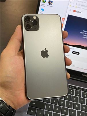 iPhone 11 Pro Max Space Gray 100% Helt