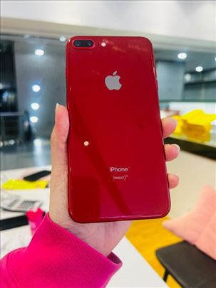 iPhone 8 Plus Red 100% Helt