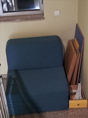 Forma Ideale Fotelja na razvlacenje(tirkizna boja)