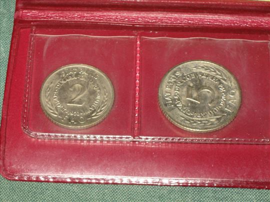 2 i 5 dinara 1970 , Fao