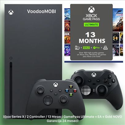 XBOX Series X / 2 Controller / GamePass Ultimate 