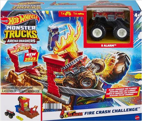 Hot Wheels Fire+Monster Truck-do petka naručivanje