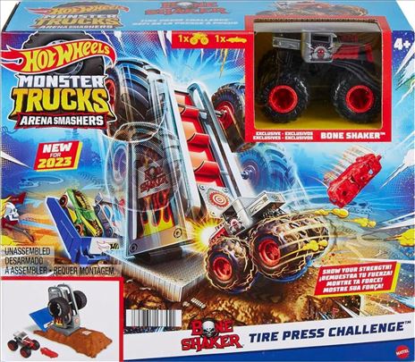 Hot Wheels Tire Challenge+Monster Truck
