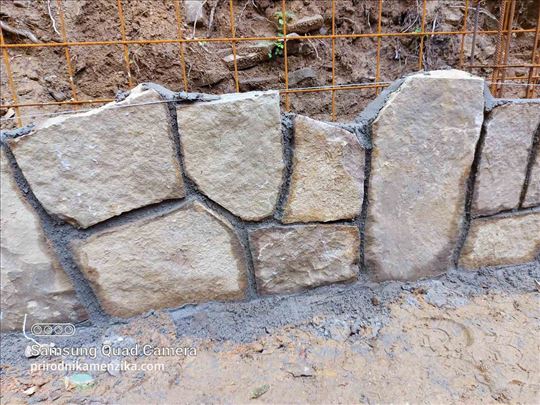 Kamen za zidanje granit, pescar. Cnklop zazidanje