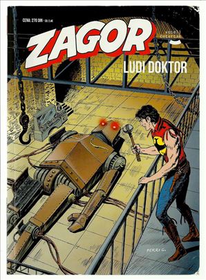 Zagor VČ 136 Ludi doktor