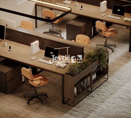 Custom made office space, Office area at Zvezdara