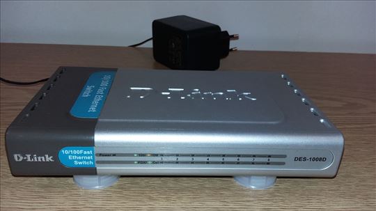 Ethernet Switch 10/100 Mbps D-Link DES-1008D-8port