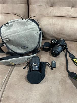 Nikon D-60+ 18-55 mmVR+ 55-200mm f/4 5.6VR