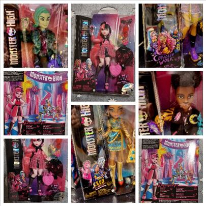 Monster High lutke razne- do petka naručivanje