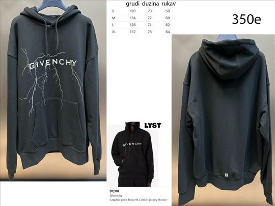 Givenchy, vrh duksevi, top