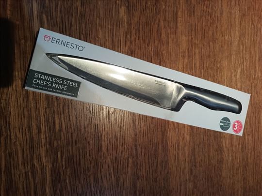 Kuhinjski nož od nerđajućeg čelika - novo