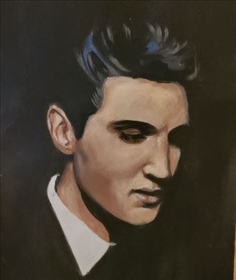 Slika ~ Elvis portret ~ Uramljeno